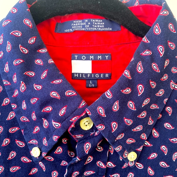 Vintage Tommy Hilfiger button up - Picture 3 of 4